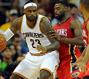 LeBronas Jamesas ir Tyreke Evansas