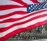 Veteranų dienos paradas Niujorke