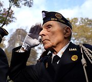 Veteranų dienos paradas Niujorke