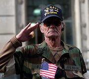 Veteranų dienos paradas Niujorke
