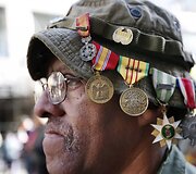 Veteranų dienos paradas Niujorke
