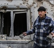 Per ap&scaron;audymus nuniokoti Donecko gyventojų namai