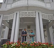 Barackas Obama ir Aung San Suu Kyi