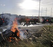 Profesinių sąjungų streikas Belgijoje