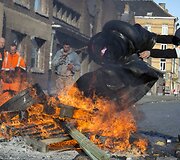 Profesinių sąjungų streikas Belgijoje