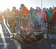 Profesinių sąjungų streikas Belgijoje