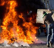 Profesinių sąjungų streikas Belgijoje