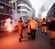 Profesinių sąjungų streikas Belgijoje