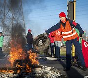 Profesinių sąjungų streikas Belgijoje