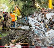 Žemės nuo&scaron;liaužos padariniai &Scaron;veicarijoje 