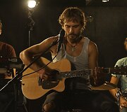 Filmo &bdquo;Pakeliui&ldquo; filmavimo akimirka