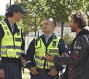 Filmo &bdquo;Pakeliui&ldquo; filmavimo akimirka