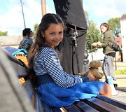 Filmo &bdquo;Pakeliui&ldquo; filmavimo akimirka