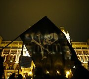 Demonstrantai Budape&scaron;te 
