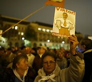 Demonstrantai Budape&scaron;te 