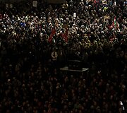 Demonstrantai Budape&scaron;te 