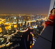 Ekstremalė ant dangoraižio Dubajuje