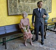 Albos kunigaik&scaron;tienė Maria del Rosario Cayetana Fitz-James Stuart su savo vyru Alfonso Diezu (2011 m.)