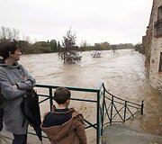Potvynis Prancūzijos pietuose 