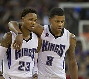 Benas McLemore'as ir Rudy Gay