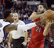 Benas McLemore'as ir Greivis Vasquezas