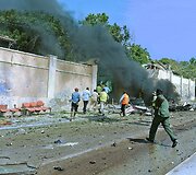 Sprogimo padariniai Mogadi&scaron;e 
