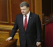 Ukrainos prezidentas Petro Poro&scaron;enka