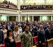 Posėdis Ukrainos parlamente