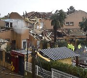Tornado padariniai Prancūzijos pietuose 