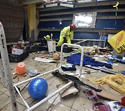 Tornado padariniai Prancūzijos pietuose 