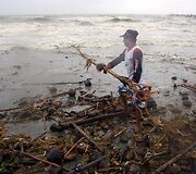 Taifūnas Hagupit pasiekė Filipinus 