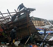 Taifūnas Hagupit pasiekė Filipinus 