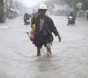 Taifūnas Hagupit pasiekė Filipinus 