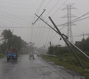 Taifūnas Hagupit pasiekė Filipinus 
