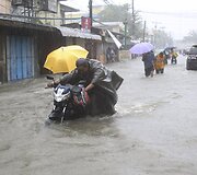Taifūnas Hagupit pasiekė Filipinus 