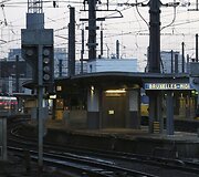 Traukinių stotis Briuselyje 