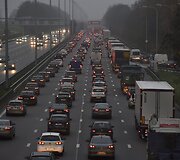 Transporto spūstis Belgijoje 