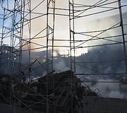 Gaisro padariniai Los Andžele 