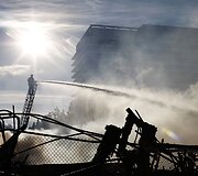 Gaisro padariniai Los Andžele 