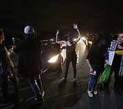 Protestuotojai Kalifornijoje