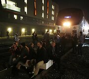 Protestuotojai Kalifornijoje