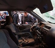 Bombos sprogimo padariniai Sanoje 