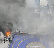 Gaisras &bdquo;Norman Atlantic&ldquo; kelte