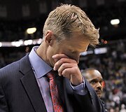 &bdquo;Golden State Warriors&ldquo; treneris Steve'as Kerras