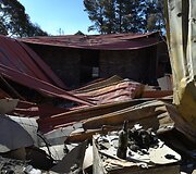 Gaisro padariniai Australijos pietuose 