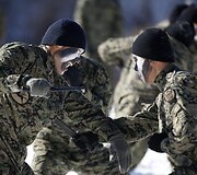 Pietų Korėjos karinės pratybos Pjongčange