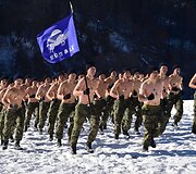 Pietų Korėjos karinės pratybos Pjongčange
