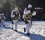Pietų Korėjos karinės pratybos Pjongčange