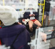 &bdquo;Pasivažinėjimas metropolitenu be kelnių&ldquo; Vokietijoje