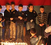 Sausio 13-osios minėjimas Vilniaus Balsių pagrindinėje mokykloje